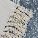 سجادة كليم هاند ميد بشراشيب علي الطراز البوهو 60*90 لتغير ديكور بيتك