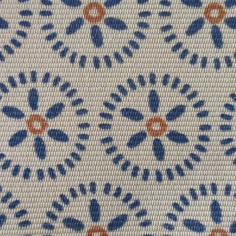 كليم كتان منقوش بطابع بوهيمي مناسبة لغرفة النوم والمعيشة والمطبخ مقاس 90*60 سم