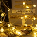 فرع زينة مضئ 3 متر شكل كور كريستال لأستقبال ليالي رمضان المبهجة