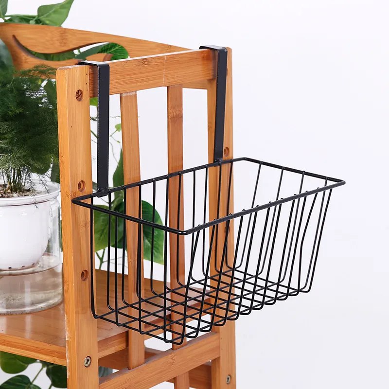 رف معدن متعدد الاستخدامات بهوك لتعليقه ف درف المطبخ و الحمام لتنظيم و ترتيب الادوات بسهولة