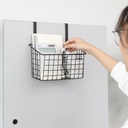 رف معدن متعدد الاستخدامات بهوك لتعليقه ف درف المطبخ و الحمام لتنظيم و ترتيب الادوات بسهولة