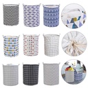 باسكت بالغطاء للملابس ولعب الاطفال