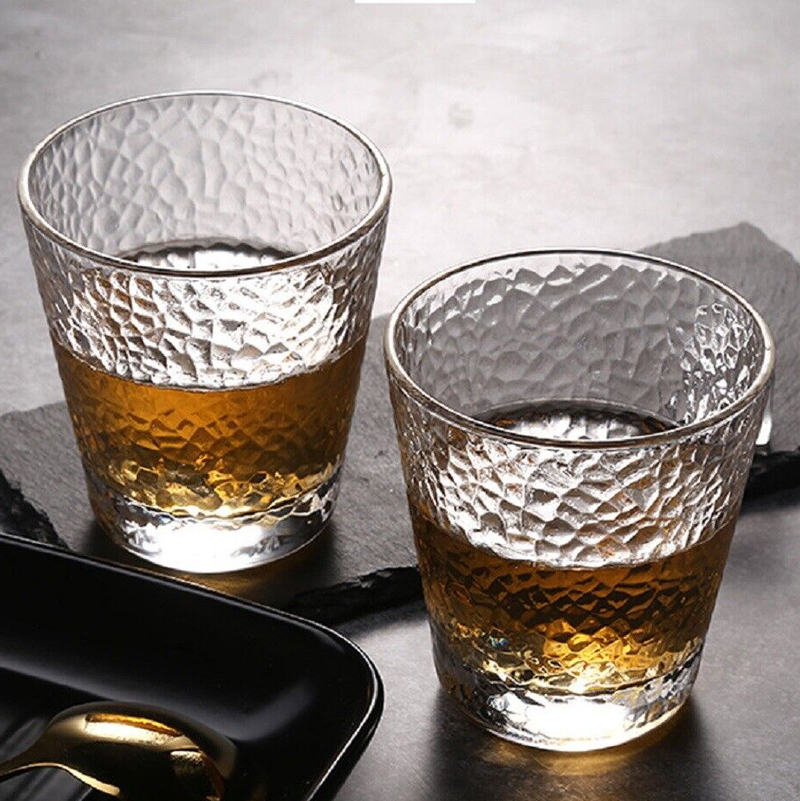 طقم شفشفق و 4 اكواب زجاج جولد منقرش بيد و غطاء لتقديم العصائر و المشروبات الرمضانية في العزومات