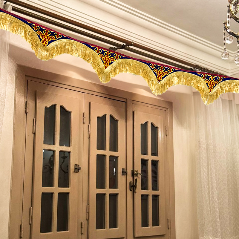 زينة خيامية 5 متر بأشكال وألوان مختلفة لديكور رمضاني مميز