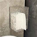 علبة مناديل اكليريك شفاف متعرج  بدبدوب ثري دي لغرف النوم والاطفال واللفينج