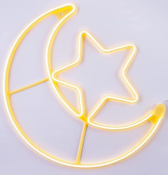 هلال ونجمة ليد