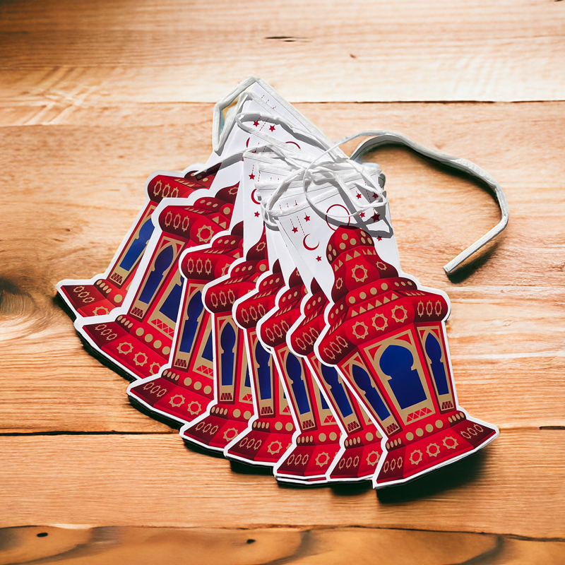 فرع زينة فوانيس 3 متر لتجديد وتغير الديكور والأحتفال بالشهر الكريم