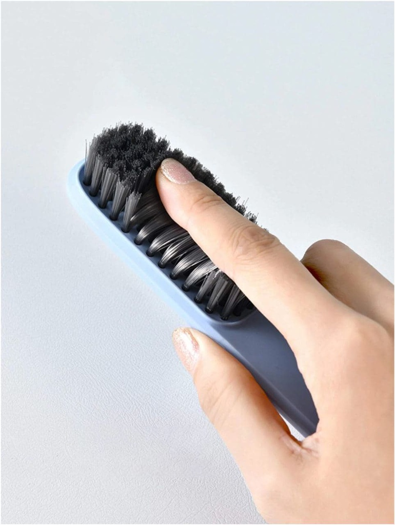 فرشة تلميع وتنظيف الأحذية كثيفة الشعيرات