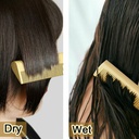 مشط كهربائي  سيراميك لفرد الشعر و الذقن بسهولة للرجال و النساء تعمل ب 4 مستويات حرارة