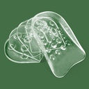 كعب تطويل سيليكون لراحة القدم و التطويل حتى 4 سم لراحه الظهر والعمود الفقري