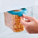 ديسبنسر الحبوب والبقوليات 3 قطع القابل للتعليق أسفل الدرف لزيادة المساحة