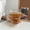 كوباية جمجمة ثري دي 245 ملي لشرب وتقديم المشروبات الباردة والساخنة بشكل مختلف بيد