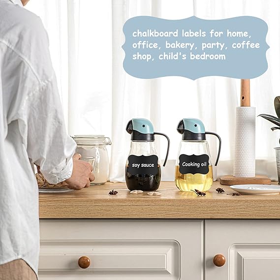 بكرة استيكر كتابة لاصق وتربروف للتحديد و التصنيف للبرطمانات و التوابل و علب التخزين