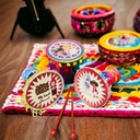 طبلة مسحراتي رمضان للأطفال وعصاية بالوان واشكال مختلفة