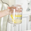 برطمان اكليريك 1400 ملي بغطاء محكم الغلق مزين بدبدوب لحفظ الكاندي والكورن فليكس والحلوي‏