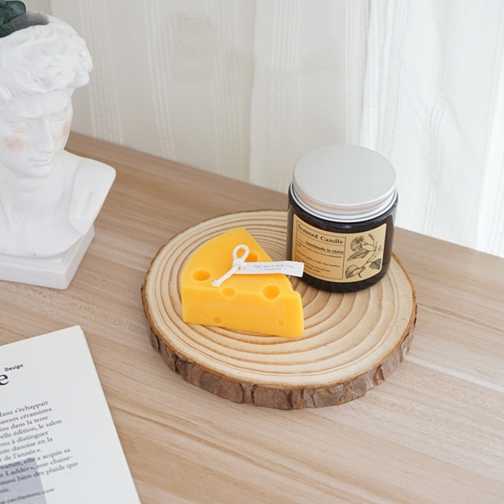 كوستر  5 قطع خشب طبيعي دائري لحمل الاطباق و الحلل للسفرة و المطبخ