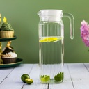 شفشفق اكيليريك لتقديم المشروبات الرمضانيه بغطاء محكم الغلق و يد 1000 ملي