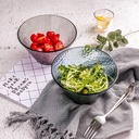 بولة اكليريك زيتي شفاف لحمل وتقديم الفواكه والخضروات للضيوف بشكل شيك ومميز