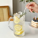 طقم كوبايات زجاج قطعتين لشرب وتقديم العصائر والمشروبات الغازية  للضيوف بشكل شيك بيد