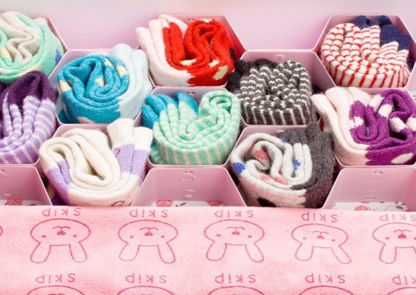 منظم ادراج خلية النحل متعدد الاستخدام لتقسيم الدرج