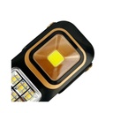 كشاف ليد 39 لمبة بدرجات إضاءة مختلفة قابلة للتعديل ويد لسهولة الحمل يعمل بالطاقة الشمسية