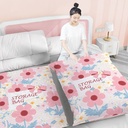 ثلاثة أكياس فاكيوم بمقاسات مختلفة لتخزين الملابس والبطاطين وتوفير المساحات والحفاظ عليهم من الاتربة