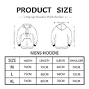 هودي انا حقًا اعترض اوفر سايز قطن باللون البني