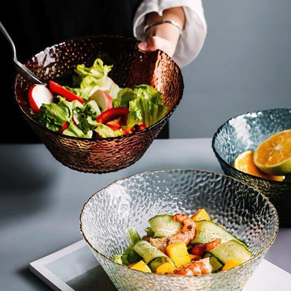 بولة اكليريك شفاف لحمل وتقديم الفواكه والخضروات والسلطات علي السفرة بشكل شيك