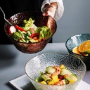 بولة اكليريك شفاف لحمل وتقديم الفواكه والخضروات والسلطات علي السفرة بشكل شيك