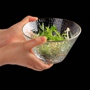 بولة اكليريك زيتي شفاف لحمل وتقديم الفواكه والخضروات للضيوف بشكل شيك ومميز