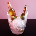 بولة اكليريك لتقديم السلطات والخضار والفاكهة للضيوف بشكل شيك بيد لسهولة الحمل