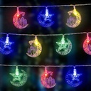 فرع زينة مضئ 3 متر شكل هلال ومسجد لأستقبال ليالي رمضان