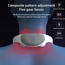 USB جهاز مساج ز تدليك للرقبة مبطن 5 مستويات يساعد علي الراحة و الاسترخاء يعمل بوصلة