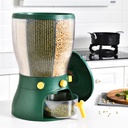 ديسبنسر الحبوب والبقوليات الدوار بأربع تقسيمات داخلية