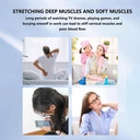 USB جهاز مساج و تدليك للرقبة مبطن 5 مستويات يساعد علي الراحة و الاسترخاء يعمل بوصلة