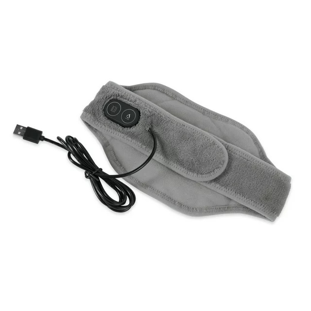 جهاز مساج و تدليك و تسخين الرقبة فرو يعمل بوصلة يو اس بي للاسترخاء  و ازاله الام الرقبة