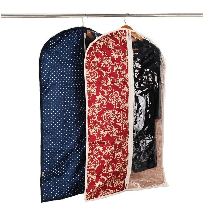 كفر ملابس ووتر بروف قماش قابل للطي بسوستة  لحماية الملابس داخل الدواليب من الاتربة