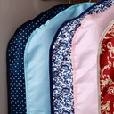 كفر ملابس ووتر بروف قماش قابل للطي بسوستة  لحماية الملابس داخل الدواليب من الاتربة