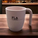 كوب  فيلا مضلع لحمل وتنظيم معجون وفرش الاسنان الشخصية والمضمضة بيد لسهولة الاستخدام