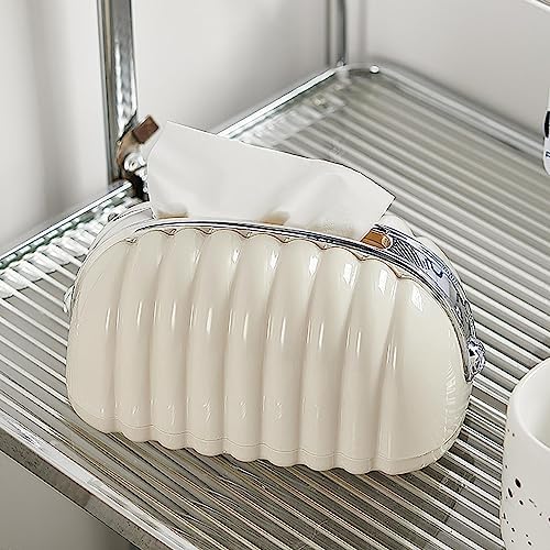 علبة مناديل اكليريك علي شكل شنطة لغرف النوم والأطفال والليفنج