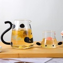 براد و مج بايركس بيد علي شكل بقرة 550 ملي لتقديم المشروبات و العصائر للضيوف