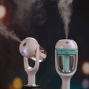 فواحة سيارة دوارة 180 درجة بخزان 50  ملي للتعطير و مخرج لشحن الموبايل