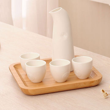 طقم صواني خشب 3 قطع لحمل و تقديم الشاي والقهوة والحلويات والفاكهة