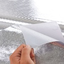 رول استيكر فويل لاصق ملمس محبب مقاوم للنيران