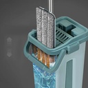 مساحة تنظيف دواره بغيار مع جردل 8 لتر بعصارة بفاصل للمياه المتسخة والنظيفه وفتحة لتصريف المياه ويد