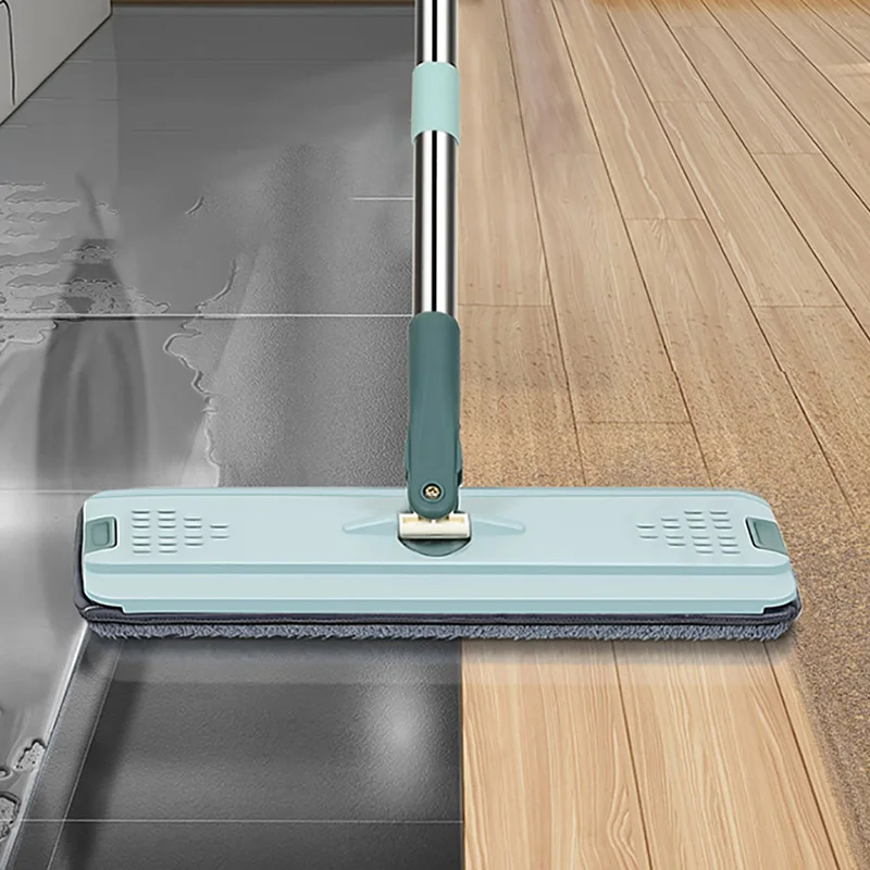 مساحة تنظيف دواره بغيار مع جردل 8 لتر بعصارة بفاصل للمياه المتسخة والنظيفه وفتحة لتصريف المياه ويد