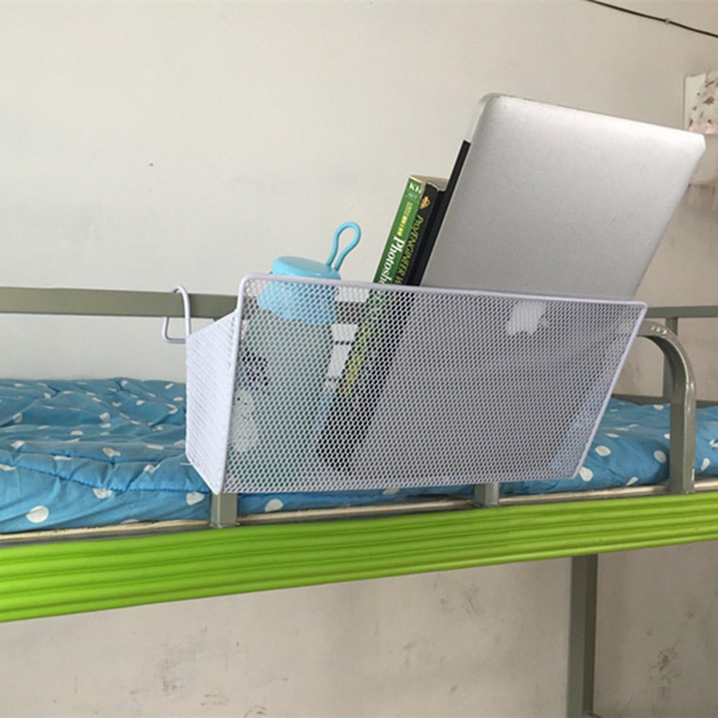 باسكت وحامل معدن لادوات المطبخ والحمام وادوات العناية بالبشرة والشعر يعلق علي الارفف