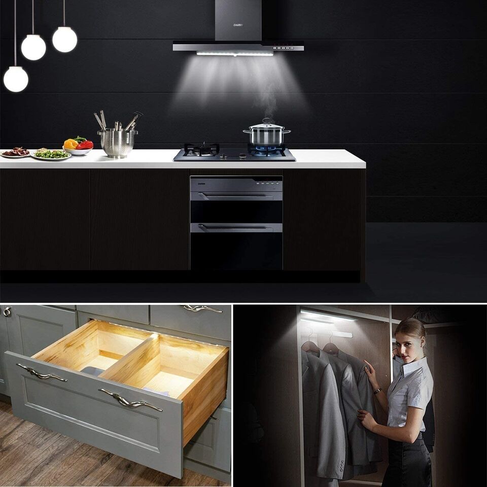 كشاف ليد 28 لمبة مع لصق دبل فيس لتعليقها بسهولة و مخرج كابل يو اس بي لشحنه