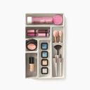 منظم ادراج بلاستيك مقسم 7 خانات لتنظيم ادوات الميك اب و الشعر لتنظيمها بسهولة قابلة للفك و التركيب