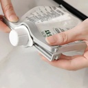 غالق اكياس بغطاء لسهولة الاستخدام لغلق اكياس الشاي و الطعام و مسحوق الغسيل